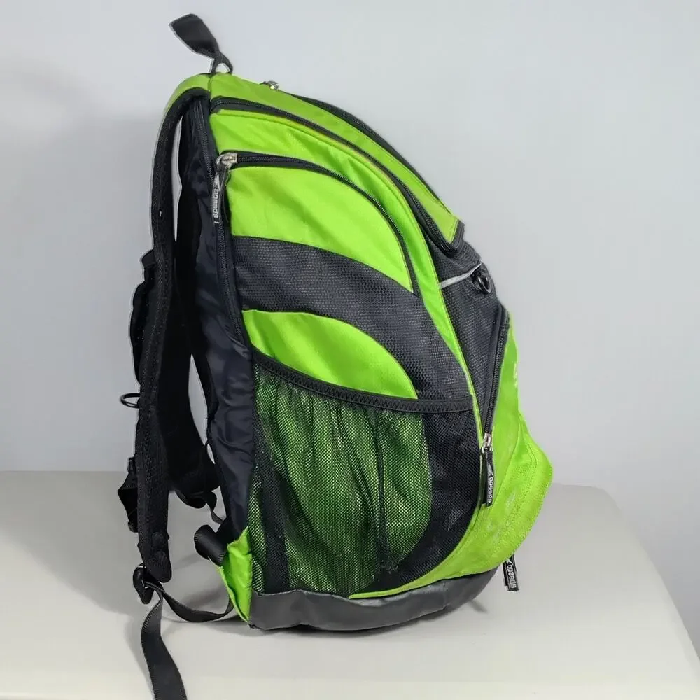 Speedo Teamster 35L Backpack Lime Green Black Swim Bag Backpack
